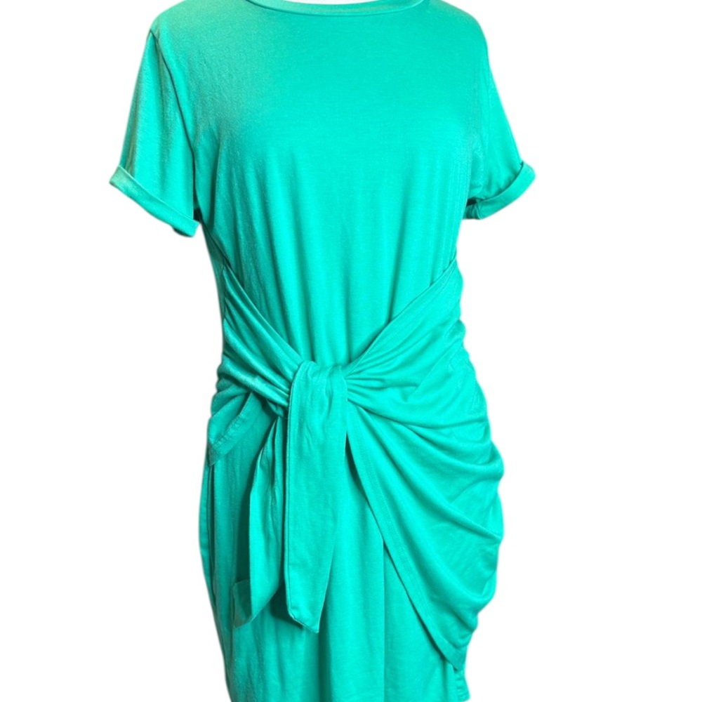 Elegant Teal Midi Dress